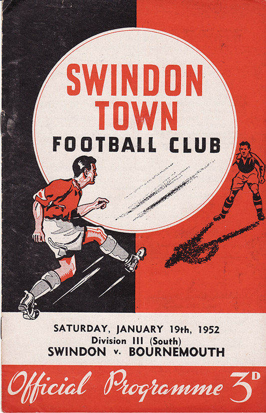 <b>Saturday, January 19, 1952</b><br />vs. Bournemouth and Boscombe Athletic (Home)